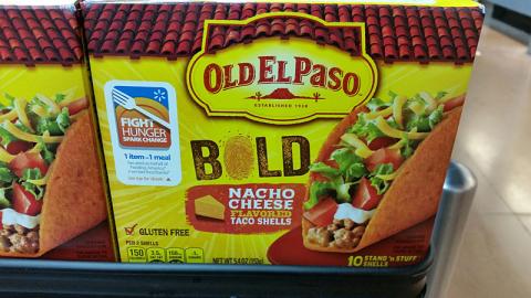 Old El Paso Walmart 'Fight Hunger' Packaging