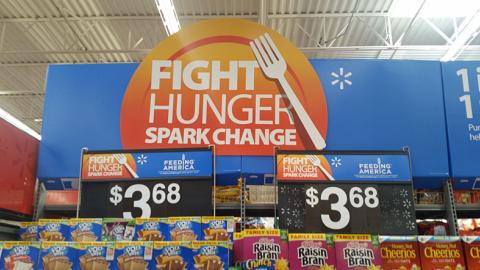 Walmart 'Fight Hunger' In-Line Header