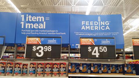 Walmart Feeding America In-Line Header