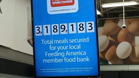 Walmart 'Total Meals Secured' Smart Network Ad