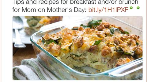 Whole Foods 'Brunch for Mom' Tweet