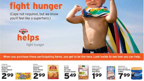 'Hannaford Helps Fight Hunger' Features