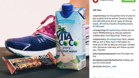CVS 'Find Your Healthy' Instagram Update