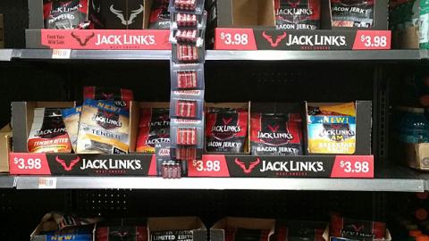Jack Link's Walmart Shelf Trays