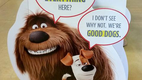 PetSmart 'We're Good Dogs' Standee