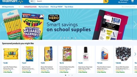 Walmart 'School Year Hero' Carousel Ad