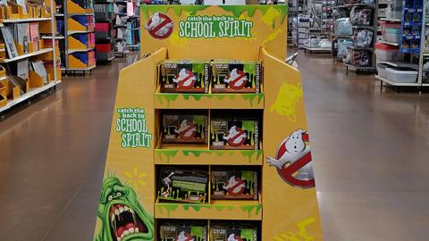 Walmart 'Ghostbusters' Back-to-School Display