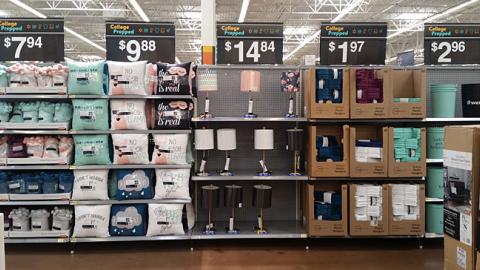 Walmart 'College Prepped' In-Line Headers