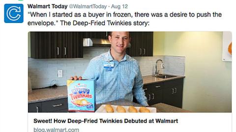 Walmart 'Deep-Fried Twinkies' Tweet