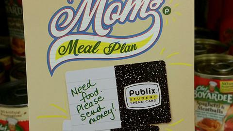 Publix 'Mom's Meal Plan' Dangler