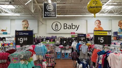 Walmart Baby Department
