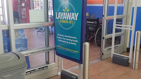 Walmart Layaway Security Shroud