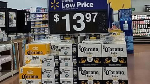 Walmart Corona 'Game On' Pallet