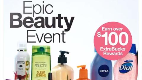 CVS 'Epic Beauty Event' Twitter Video Update