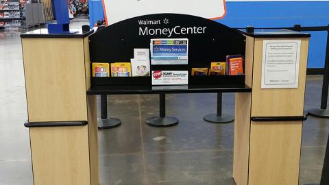 Walmart Money Center 'Save Time' Header