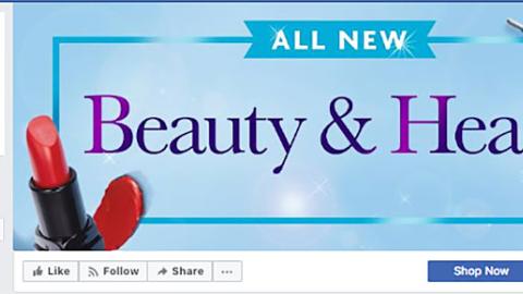 Family Dollar 'All New Beauty & Health' Facebook Cover
