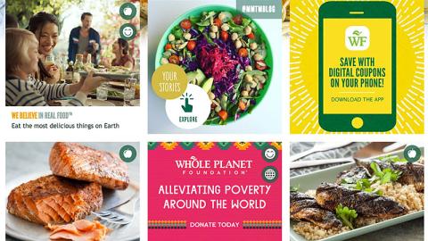 Whole Foods 'Alleviating Poverty' Display Ad