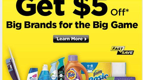 P&G Dollar General 'Big Brands for the Big Game' Email