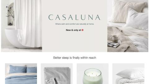 Target Casaluna Brand Page