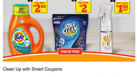 Family Dollar 'Clean Up with Smart Coupons' Email Ad