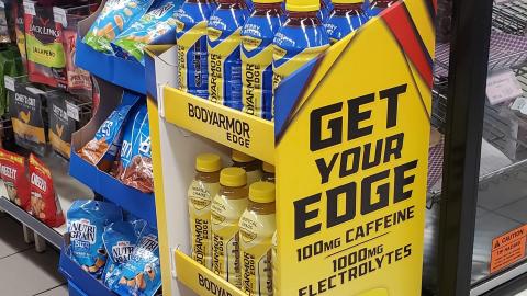 BodyArmor Edge 7-Eleven 'Get Your Edge' Floorstand