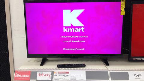 Kmart Kenmore HDTV In-Line Merchandising
