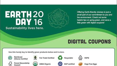 Kroger 'Sustainability Lives Here' Web Page
