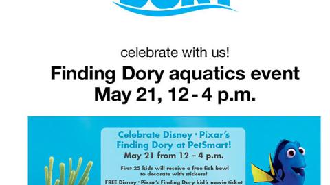 PetSmart 'Finding Dory' Email