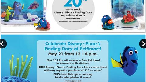 PetSmart 'Finding Dory' Feature