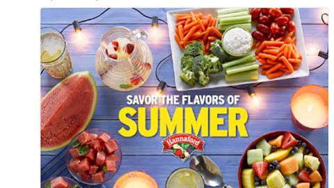 Hannaford 'Flavors of Summer' Twitter Update