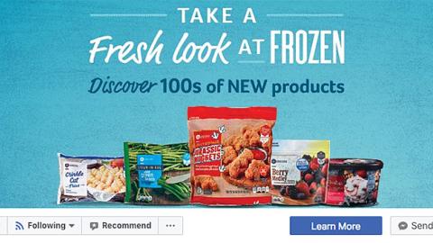 Winn-Dixie 'Take a Fresh Look at Frozen' Facebook Cover