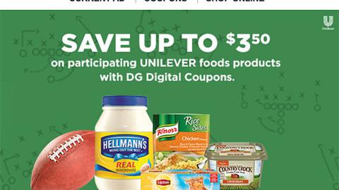 Dollar General Unilever 'Game On' Email