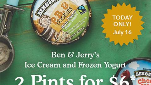 Whole Foods Ben & Jerry's 'Get the Scoop' Email