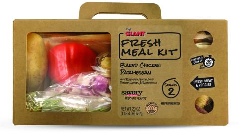 Giant-Carlisle ‘Fresh Meal Kit’ Packaging