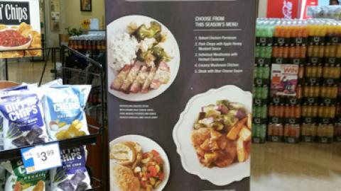 Giant-Carlisle ‘Fresh Meal Kit’ Standee