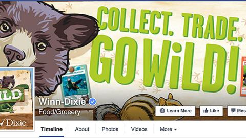 Winn-Dixie 'Go Wild' Facebook Cover