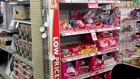 Family Dollar 'Simply Perfect Gifts' Endcap Header