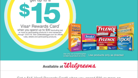 J&J Healthy Essentials Walgreens Incentive Email