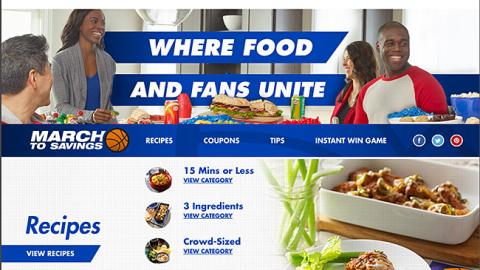 Kroger 'March to Savings' Web Page