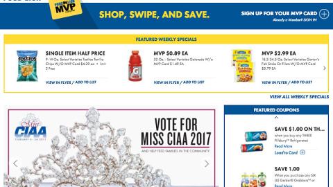 Food Lion 'Vote for Miss CIAA' Carousel Ad