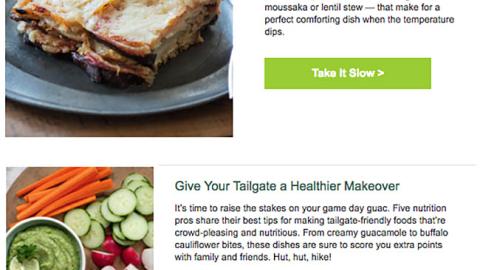 Whole Foods Allegro 'Raise Your Cup' Email Ad