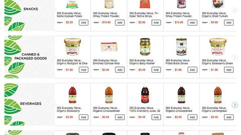 Amazon Prime Now Whole Foods Shop