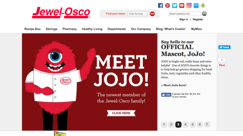 Jewel-Osco 'Meet JoJo' Carousel Ad