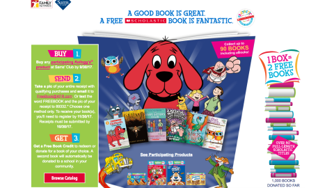 Kellogg Sam's Club 'A Good Book Is Great' Web Page