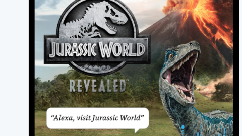 Jurassic World Alexa Twitter Update
