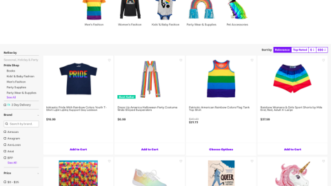 Jet.com Pride Shop