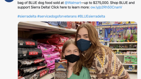 Sierra Delta Blue Buffalo Walmart Twitter Update