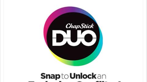 ChapStick Duo 'Snapchat Filter' Facebook Update