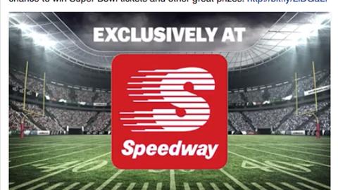 Speedway Bud Light 'Ultimate Ticket' Facebook Update