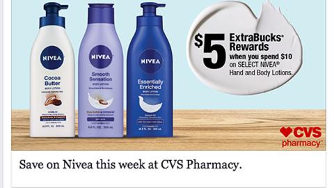 CVS Nivea 'Dry Winter Skin' Facebook Update